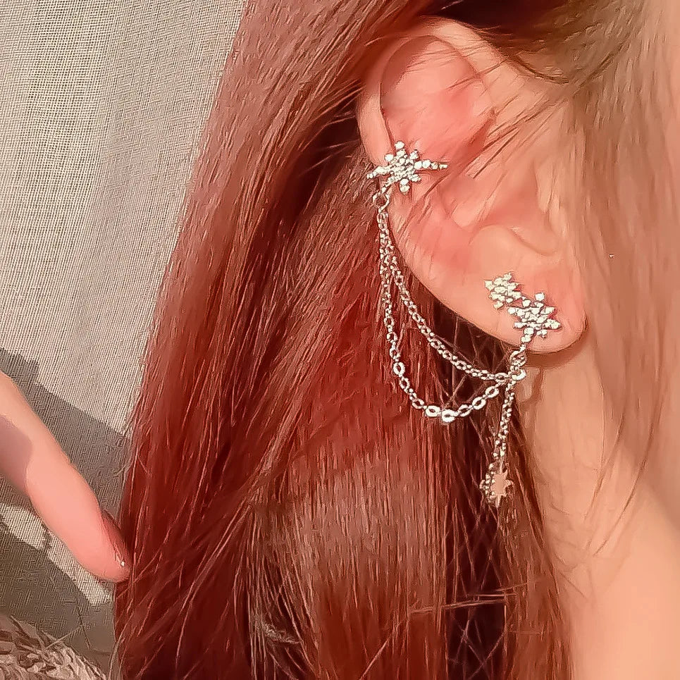 Exquisite Butterfly Ear Clips